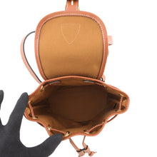 将图像加载到图库查看器中,CELINE Falco Triomphe Backpack Tan197662 PVC Calf Leather