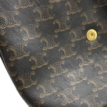 将图像加载到图库查看器中,CELINE Falco Triomphe Backpack Tan197662 PVC Calf Leather