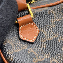 Load image into Gallery viewer, CELINE Triomphe Heart 2-way Bag Tan198222 PVC Leather