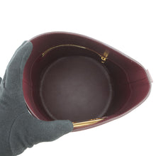 将图像加载到图库查看器中,CELINE Maillon Triomphe Bucket Bag Bordeaux193043 Leather