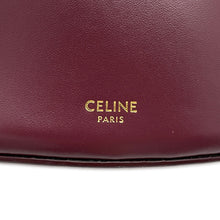 将图像加载到图库查看器中,CELINE Maillon Triomphe Bucket Bag Bordeaux193043 Leather