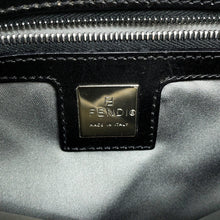 将图像加载到图库查看器中,FENDI Mamma bucket Black Fur Leather