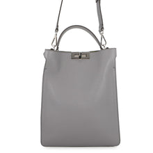 Load image into Gallery viewer, FENDI Peekaboo X-Lite Gray7VA611 Leather Size Small