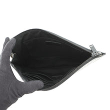将图像加载到图库查看器中,SAINT LAURENT PARIS Skull Print Tablet Case Clutch Bag Black/Beige397294DQD1U1070 Leather