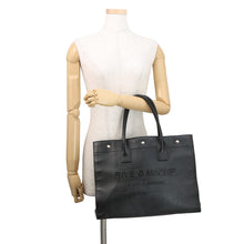 将图像加载到图库查看器中,SAINT LAURENT PARIS Rive Gauche Tote Bag Black686266CWTFE1000 Leather Size Small