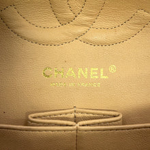 将图像加载到图库查看器中,CHANEL Matelasse W/WChainShoulder Bag BeigeA01112 Caviar Leather Size 25
