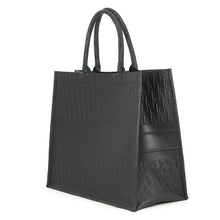 Load image into Gallery viewer, Dior Book Tote Oblique BlackM1286ZWSO_M900 Calf Leather Size Large