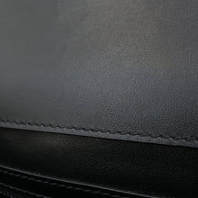 将图像加载到图库查看器中,BURBERRY Leopard Shoulder Bag Black/Orange8050873 PVC Leather