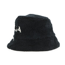 将图像加载到图库查看器中,PRADA Logo Embroidery Bucket Hat Size S Black1HC137_2DX0 Polyester100%