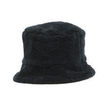 将图像加载到图库查看器中,PRADA Logo Embroidery Bucket Hat Size S Black1HC137_2DX0 Polyester100%