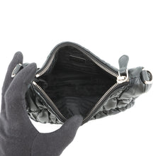 将图像加载到图库查看器中,PRADA Re-edition 2005 Shoulder Bag Black1BC194 Leather