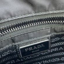 将图像加载到图库查看器中,PRADA Shoulder Bag Black/Gray/Brown2VD769 Nylon Leather