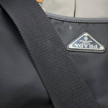 将图像加载到图库查看器中,PRADA Shoulder Bag Black/Gray/Brown2VD769 Nylon Leather