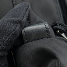 将图像加载到图库查看器中,GUCCI Cherie line Backpack Black800265 Nylon Leather