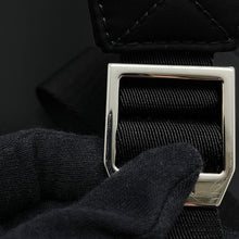 将图像加载到图库查看器中,GUCCI Cherie line Backpack Black800265 Nylon Leather