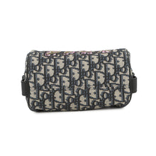 Load image into Gallery viewer, Dior Oblique Rabbit Mini Roller Kids Shoulder Bag Black/Beige/PinkM9916SNHO_M884 Canvas Leather