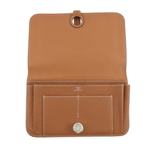 将图像加载到图库查看器中,HERMES Dogon Gold Togo Leather