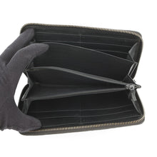 将图像加载到图库查看器中,GUCCI GG embossed zip around wallet Black?860868 Leather