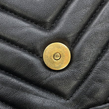 将图像加载到图库查看器中,SAINT LAURENT PARIS Baby Chai ChainShoulder Bag Black399289BWT011000 Leather