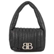 将图像加载到图库查看器中,BALENCIAGA Monaco One Shoulder Bag Black787896 Leather Size Small