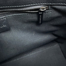 Load image into Gallery viewer, BALENCIAGA Signature BB Monogram Handbag Black702699 Calf Leather Size Small