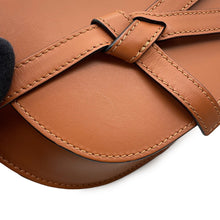 将图像加载到图库查看器中,LOEWE Gate Shoulder Bag BrownA650N46X13 Leather Canvas Size Mini