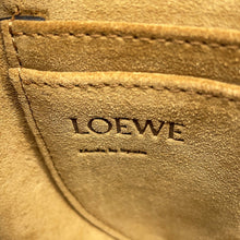 将图像加载到图库查看器中,LOEWE Gate Shoulder Bag BrownA650N46X13 Leather Canvas Size Mini