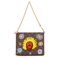 Load image into Gallery viewer, LOUIS VUITTON LVxYK Toiletry Pouch on Chain Brown/MulticolorM81982 Monogram