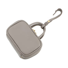 Load image into Gallery viewer, MIUMIU Bag Charm Micro Bag Gray5NR036_2F8W_F0572 Leather Size micro
