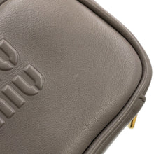 Load image into Gallery viewer, MIUMIU Bag Charm Micro Bag Gray5NR036_2F8W_F0572 Leather Size micro