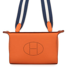 Load image into Gallery viewer, HERMES Videpoches Orange Togo Leather