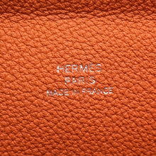 Load image into Gallery viewer, HERMES Videpoches Orange Togo Leather