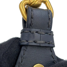 将图像加载到图库查看器中,Dior Oblique Saddlebag Navy/BeigeM0456CTZQ Canvas Leather Size Mini