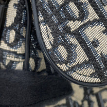 Load image into Gallery viewer, Dior Oblique Saddlebag Navy/BeigeM0456CTZQ_M928 Canvas Size Mini