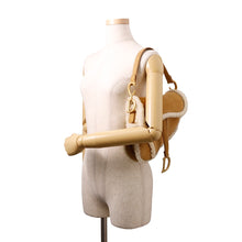 将图像加载到图库查看器中,Dior Saddle bag Brown/White Mouton