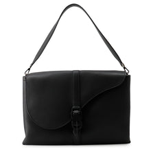 将图像加载到图库查看器中,Dior Pillow Saddlebag Black Leather