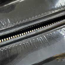 Load image into Gallery viewer, Dior Lady Dior 2way Bag Black Patent Leather Size Large