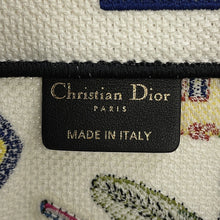将图像加载到图库查看器中,Dior Book Tote Indian Animals White/MulticolorM1286ZEBM_M933 Canvas Size Large