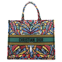 Load image into Gallery viewer, Dior Butterfly Book Tote MulticolorM1286ZTZF_M911 Canvas Size Large
