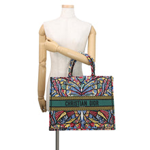 Load image into Gallery viewer, Dior Butterfly Book Tote MulticolorM1286ZTZF_M911 Canvas Size Large