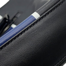 Load image into Gallery viewer, PRADA Logo Shoulder Bag Black/Blue2VH078 Leather