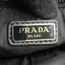 Load image into Gallery viewer, PRADA Logo Shoulder Bag Black/Blue2VH078 Leather