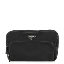 Load image into Gallery viewer, PRADA Logo Clutch Bag Black2N1655 Nylon