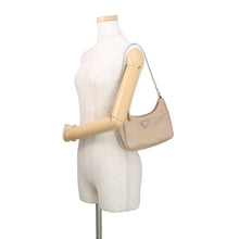 Load image into Gallery viewer, PRADA Re-Edition2005 ChainShoulder Bag Beige1BH204 Nylon