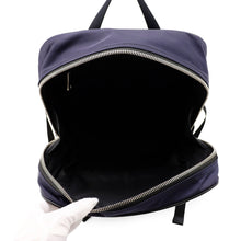 将图像加载到图库查看器中,BURBERRY Check Backpack Beige/Blue/Khaki Nylon