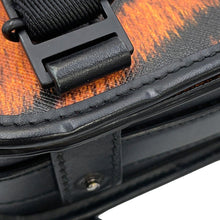 将图像加载到图库查看器中,BURBERRY Tiger print messenger bag Orange/Black8050873 PVC Leather