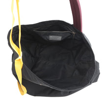 将图像加载到图库查看器中,BURBERRY Astra Messenger Tote Black/Yellow/Bordeaux8046895 Nylon