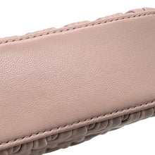 将图像加载到图库查看器中,MIUMIU Matelassé Crystal 2-way Handbag Pink5BA220 Leather