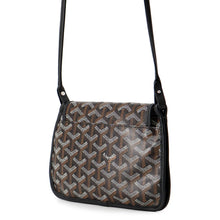 Load image into Gallery viewer, GOYARD Plumet Pouch Wallet Shoulder Bag BlackPLUMETPMLTY01CL01P PVC Leather