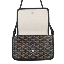 Load image into Gallery viewer, GOYARD Plumet Pouch Wallet Shoulder Bag BlackPLUMETPMLTY01CL01P PVC Leather